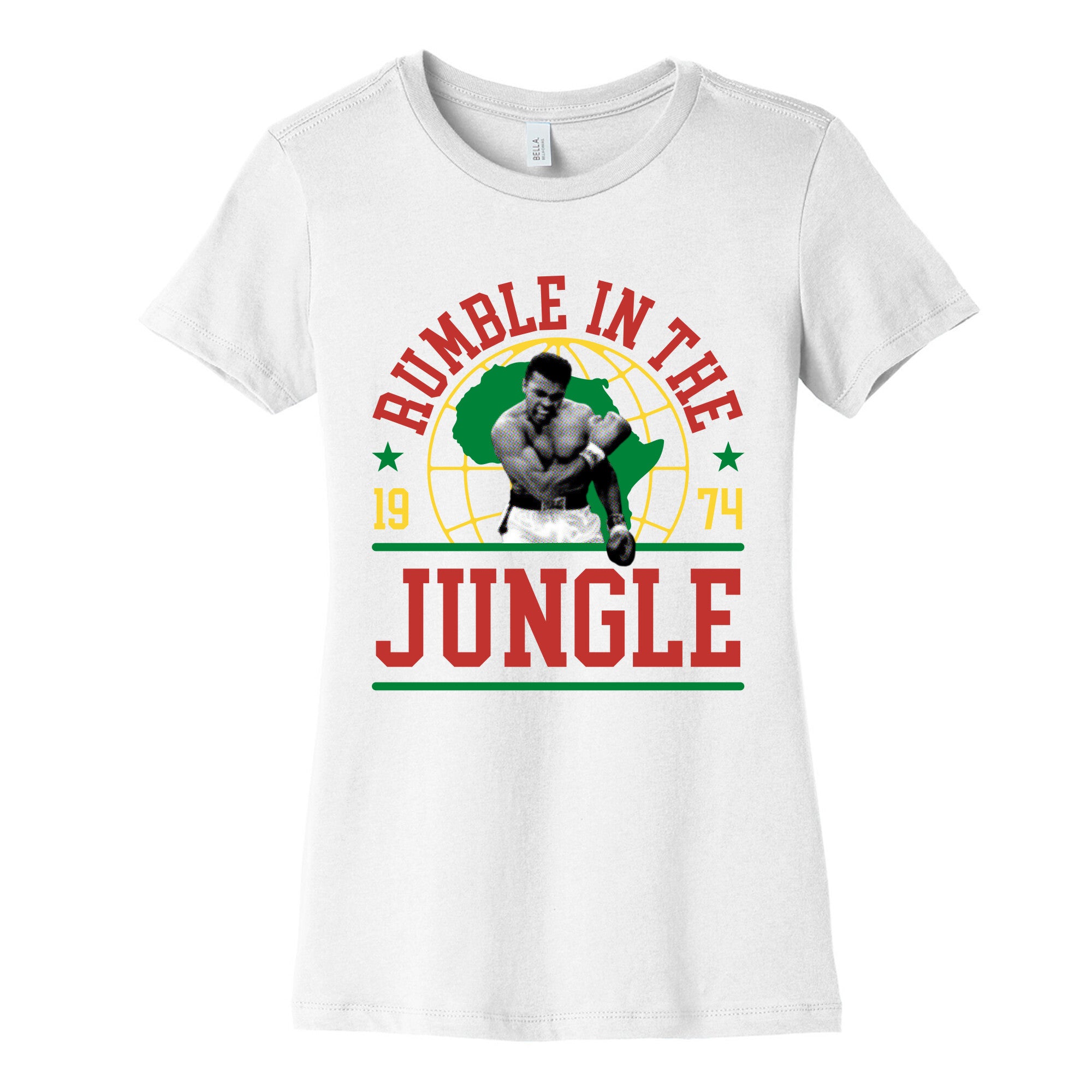 Rumble in the Jungle Womens Cotton Tee